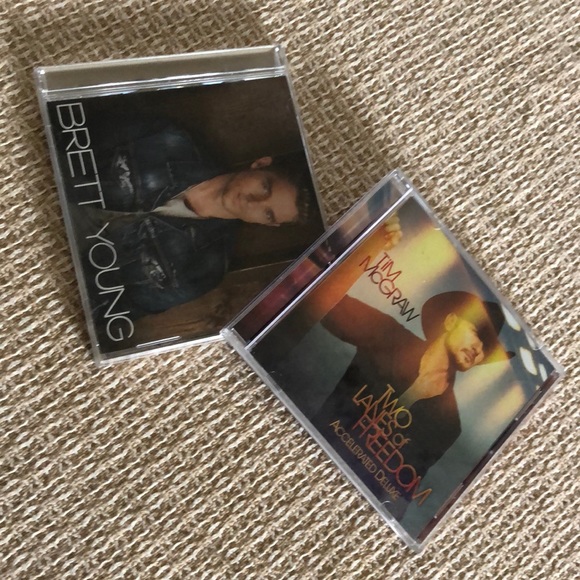 2. country CDs Tim McGraw and Brett Young - Picture 2 of 16